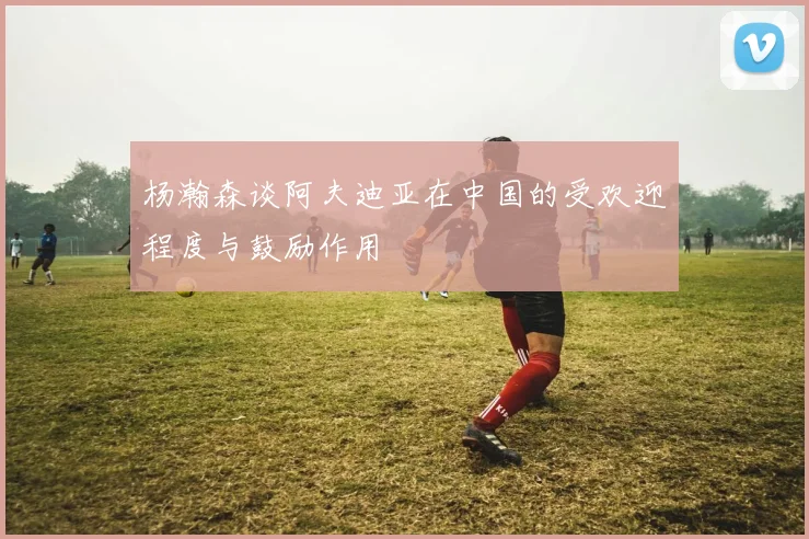 杨瀚森谈阿夫迪亚在中国的受欢迎程度与鼓励作用